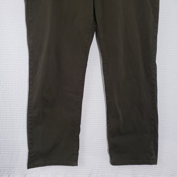 Polo Ralph Lauren Varick Slim Straight Stretch Sateen Pant Mens 40x38 Tall Green - Picture 6 of 16
